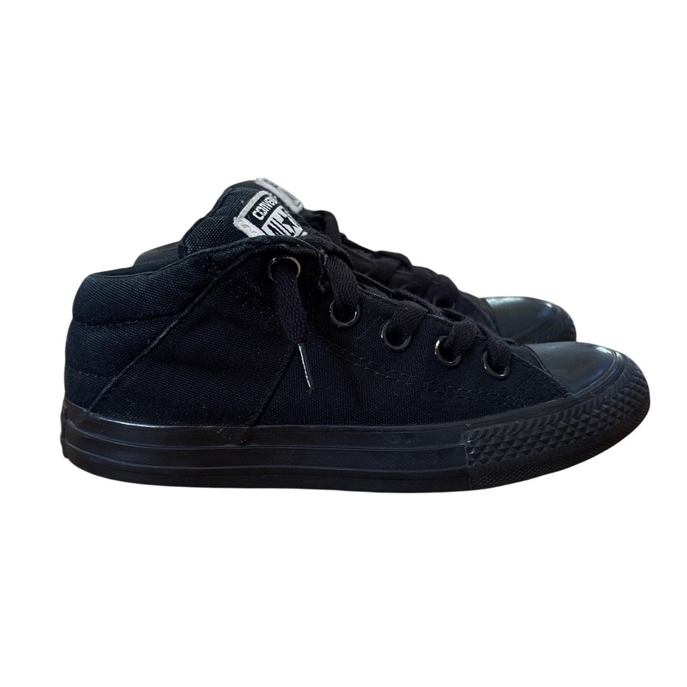 Converse Chuck Taylor All Star Boys Black Mid Top Sneakers SIZE 13